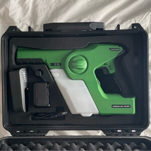 Victory Innovations Green Electrostatic Handheld Sprayer with Case